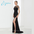 Sweep Train Backless Spandex Tulle Evening Dress Wholesale